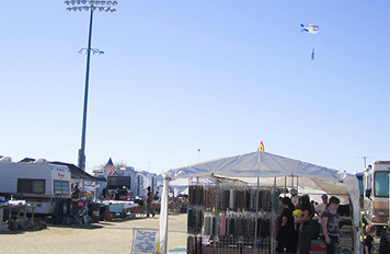 ロックショー会場