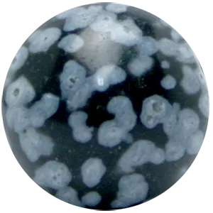 スノーフレークオブシディアン