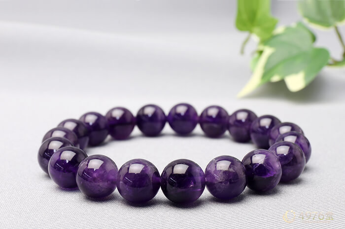 ブレスレット アメジスト（amethyst 8mm 15～16cm）-eastgate.mk