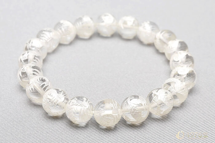 銀龍水晶ブレスレット 10mm