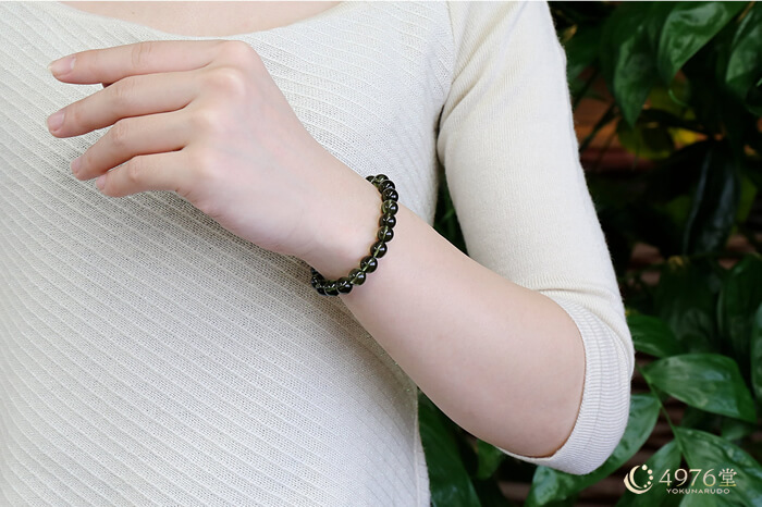 モルダバイト ブレスレット 8mm