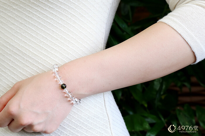 モルダバイト・ギベオン・セイクリッドセブン／メロディストーン ブレスレット（強運）