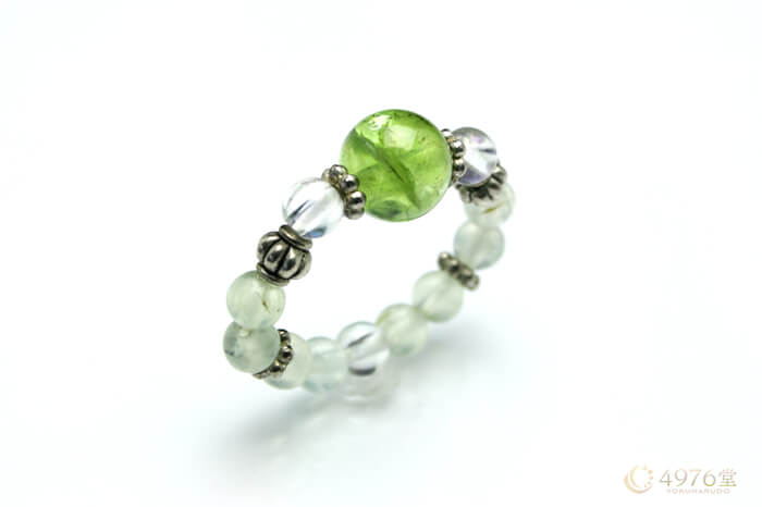ペリドット・エレガント パワーストーンリング