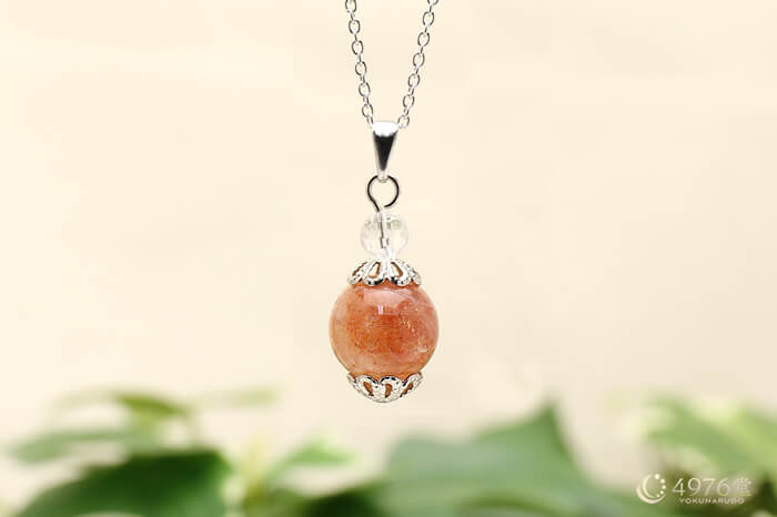 サンストーン パワーストーンネックレス 10mm